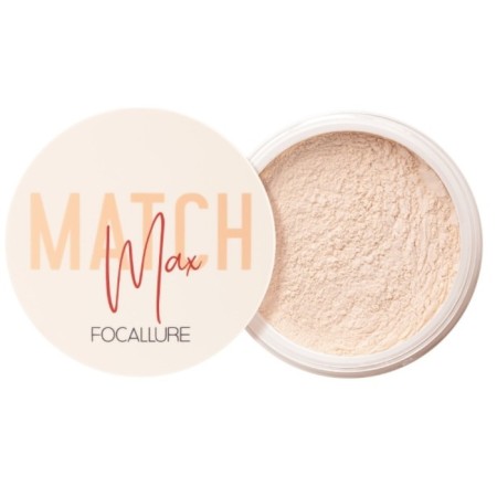 Face Focallure Baking & Setting Loose Powder, crumbly, tone 02, 15 g
