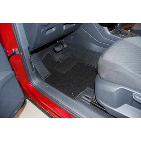 Premium salon rugs for Volkswagen Tiguan, 2016-2020, 2020-, crossover, 5 pcs., Textile-6