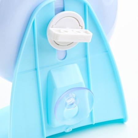 Carno rodents wheel is quiet, on a stand, 14 cm, blue-4