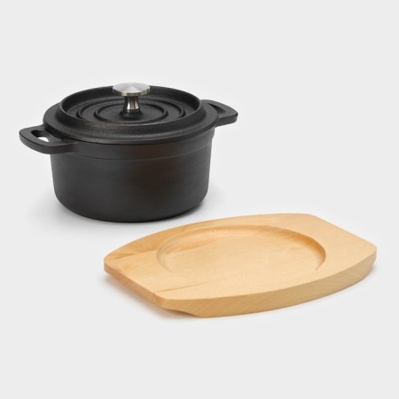 Cast iron pan with a Magma “Khotan” lid, 750 ml, 18.6 × 14 × 7 cm-4