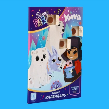 Advent calendar Candy Party Umka, 55 g