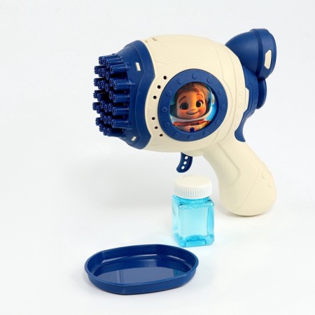 Lapal bubble generator "Bunny" blue color 18x10x18 cm-5
