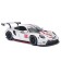 Racing machine BBURAGO Porsche 911 RSR, DIE-CAST, 1:24, White color, opening doors