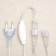 Garland "Network" 2 × 3 m, IP44, UMS, transparent thread, 384 LED, warm white glow, 220 V