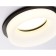 Lamp built -in spot Ambrella Techno Spot Acrylic Frost TN1303, GU5.3, Black color, white matte