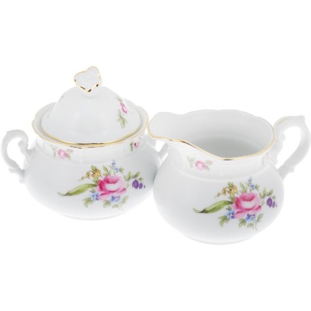 Tea Service 6/9 Menuet, decor "Meissen flower, gold laying", 15 items-3