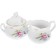 Tea Service 6/9 Menuet, decor "Meissen flower, gold laying", 15 items
