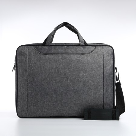 Laptop bag, gray color-3