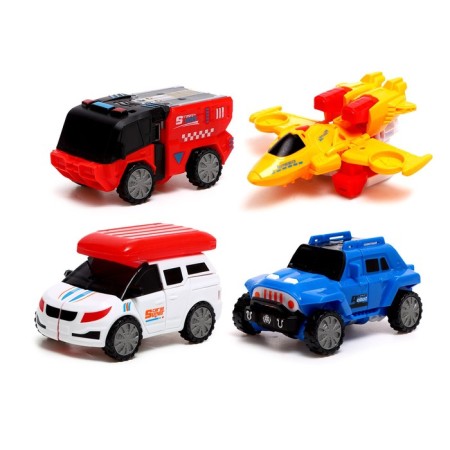 The set of robots "Autobots" are transformed, 4 pieces-1