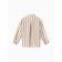 Shirt for a boy, minku, beige color/strip, height 164 cm