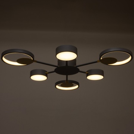 Causteen with PDD 2301/6GR LED 120W 3000-6000K gray 75x75x8 cm Bayerlux-4