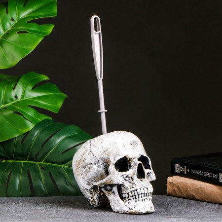 Skull stand "Skull" 16x15x22cm (Yershik Plastic)