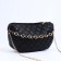 Bag Cross-Bodi with a zipper, black color