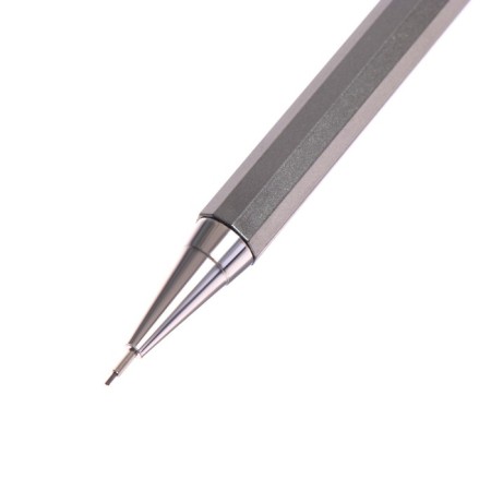 Mechanical pencil 0.5 mm, metallic housing, mix-3