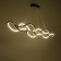 Lamp with PDD "Jenny" LED 80W 3000-6000k gold 140x18.5x12-112 cm