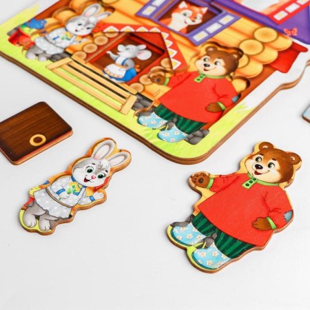 Frame Link "Teremok" + Tale Teremok A5 (puzzle)-2