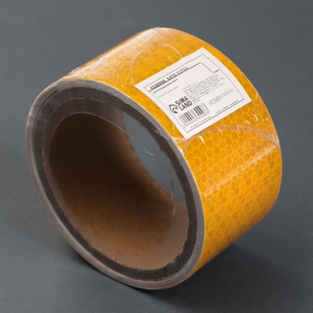 Reflective tape, self -adhesive, yellow, 5 cm x 3 m-4
