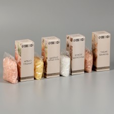 Salt for baths and baths in boxes, set 4 in 1 to 150 g