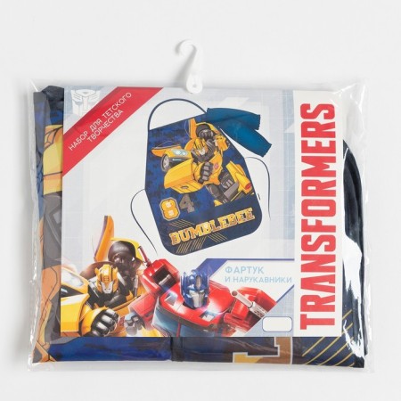 Apron with overshielders Children's "Transformers", 49x39 cm-8
