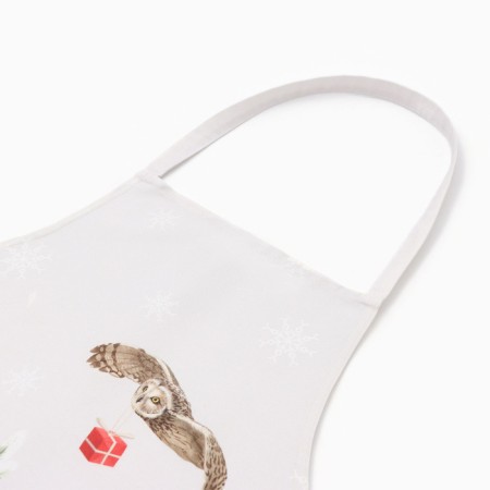 Apron Ethel "New Year's miracle" 60x70 cm, 100% cotton, sarzha 190 g/m2-1