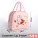 Thermosuma with zipper, 5.6 l, pink color