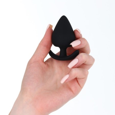 Anal traffic jam-hoods, silicone Soft-Touch, D = 35 mm, black-2