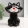 Piggy bank Ceramics "Black Cat" 13x11.5x16.5 cm