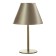 Table lamp Oliver 1x15W E27 lemon/champagne 25x25x40cm Risalux