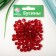 Acrylic beads "Round" 8 mm, 25 gr. Dark red