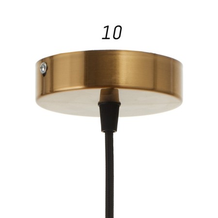 Lamp Bayerlux 1387/1 E27 40W Black-Bronza 21x21x27-127cm-6