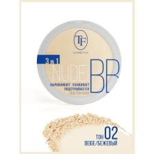 Face powder Nude BB Powder TF, tone 02 beige