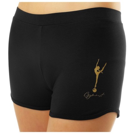 Shorts for gymnastics and dancing Grace Dance, p. 40, black color-1