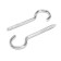 Boar-half-decisor, tundra, white zinc, 4x70 mm, 10 pcs