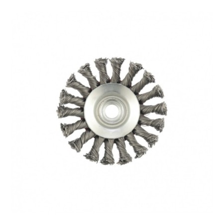 Matrix USHM brush, d = 100mm, M14, plate, brass twisted wire-2