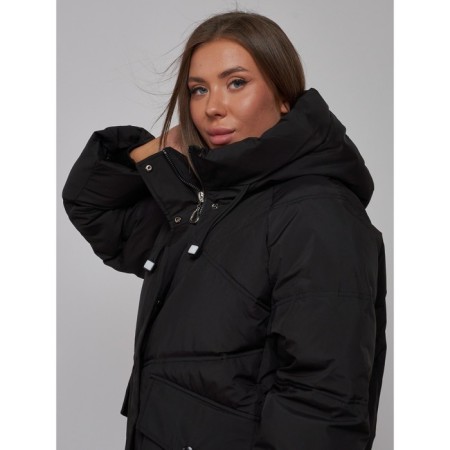 Women's jacket, size 50, black color-21