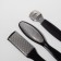 Set for pedicure, 9 items, in a package, black color