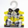 A tie - a butterfly for a boy and dad “Set for a photo shoot”, 2 pcs., Gray color, M&B