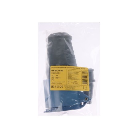 Cable socket 32a 220V 2P+PE SSI-223 IP44 IEK PSR21-032-3