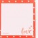 Paper block of 30 sheets in the "heart" envelope