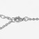 Necks "India" flowers, color black silver, 32 cm