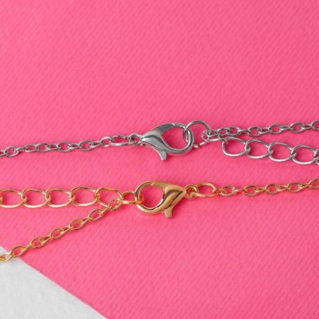 Кулон «Выбражулька» сердце, цвет МИКС, 40 см-1