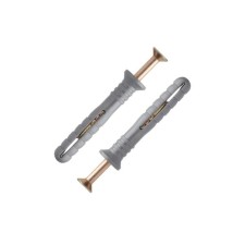 Дюбель-гвоздь Steelrex, распорный, полипропиленовый, потайная манжета, 8х160 мм, 50 шт