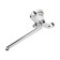 Juguni bathroom mixer with shower, straight pouring