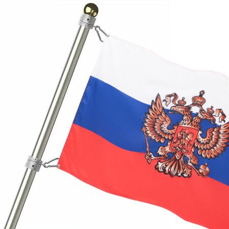 Флаг России Герб, 90 х 135 см, с люверсами-2