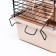 Mini cell for rodents "Pijon" No. 1, equipped, 27 x 15 x 13 cm, beige