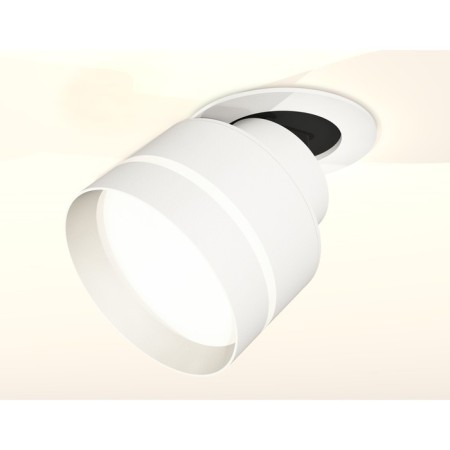 A set of a built -in rotary lamp with acrylic Ambrella Light, Techno, XM8101525, white sand color-1