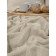 Texrepublic blanket, size 150x200 cm, beige color