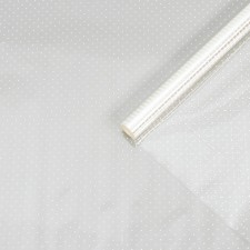Flower film with white pattern 