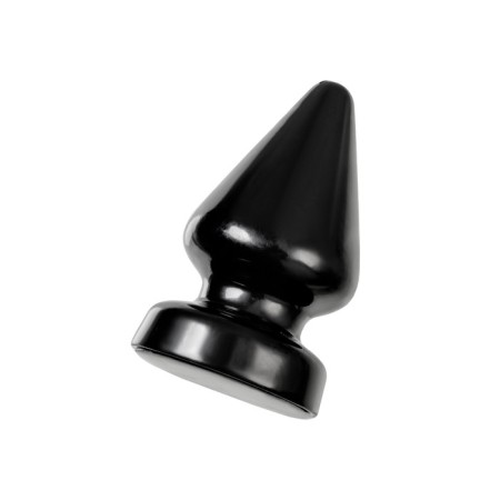 Anal plug Toyfa Popo Pleasure Draco α, cone, PVC, 95x180 mm, black color-4