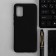 Innovation cover, for Samsung Galaxy A02S, silicone, matte, black